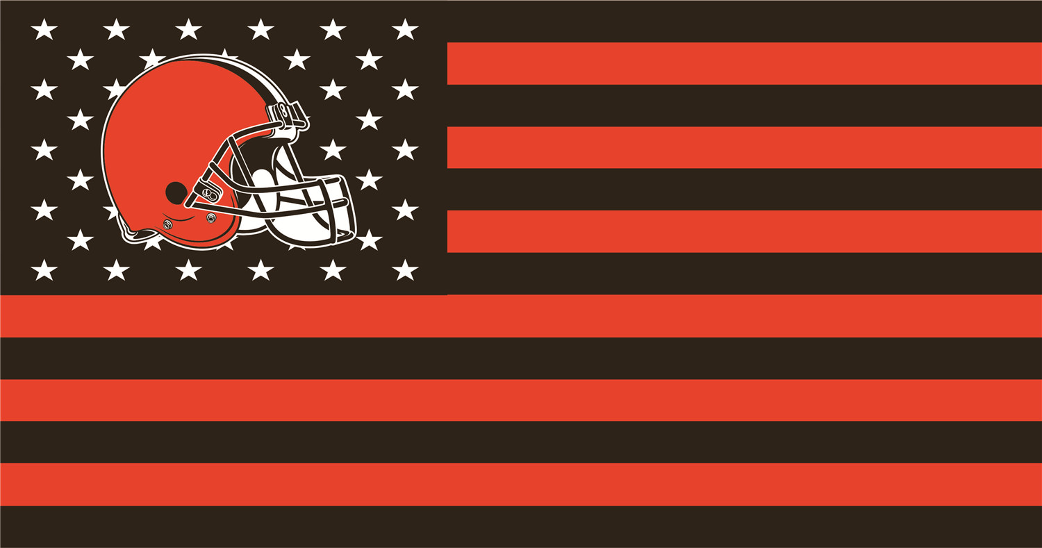 Cleveland Browns Flags iron on transfers